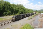 NS 3655 leading a train into Enola